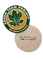 recycled vending cup badges